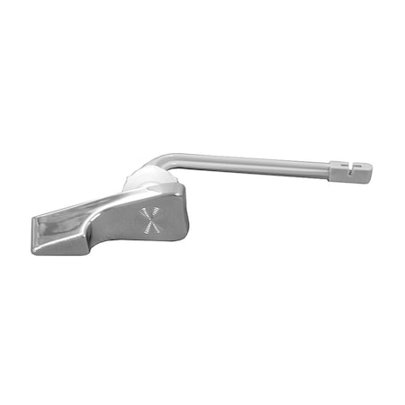 Jones Stephens Chrome Plated ABS Tank Trip Lever for American Standard 4in Plastic Arm, Plastic Spud T01030